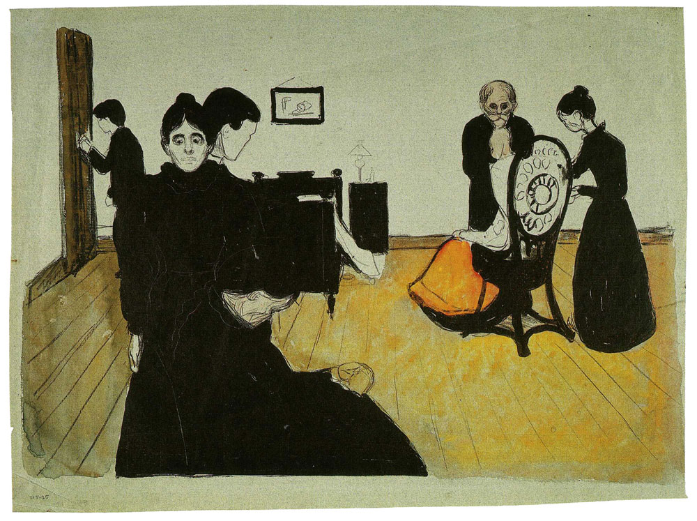 Edvard Munch - Death in the Sickroom