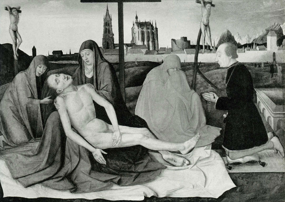 French, Probably South of France - Pieta with Donor