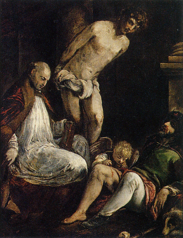 Giacomo Bassano - St. Fabian, St. Rocco, and St. Sebastian