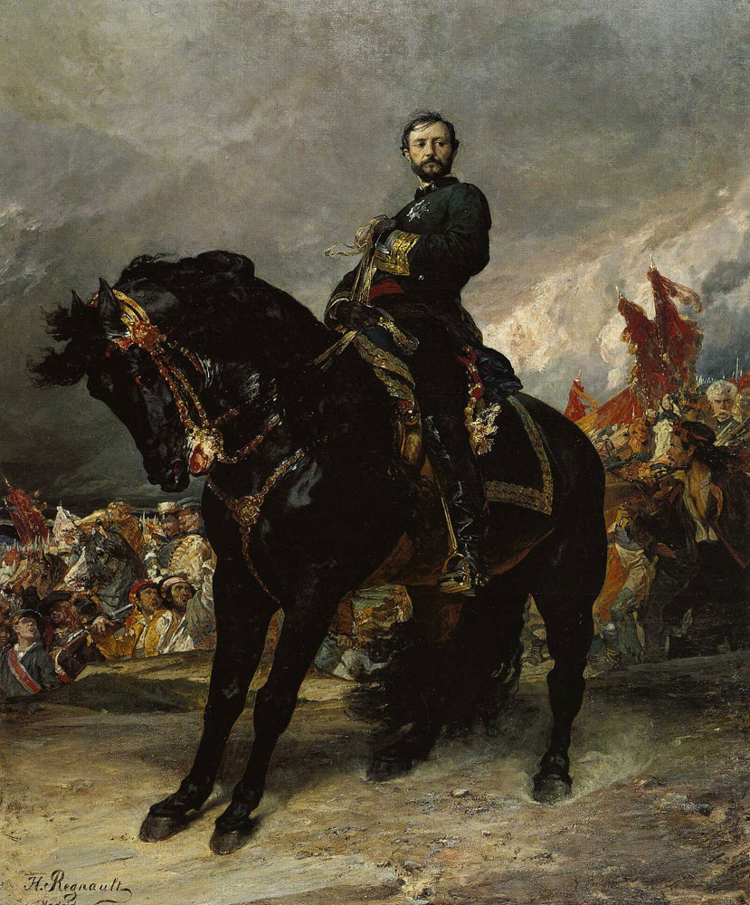 Henri Regnault - Juan Prim, October 8, 1868