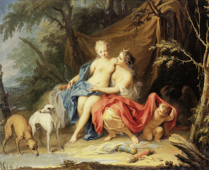 Jacopo Amigoni - Jupiter and Callisto