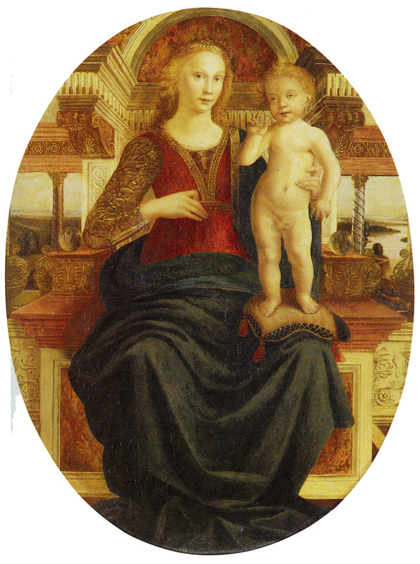 Jacopo del Pollaiuolo - Madonna and Child