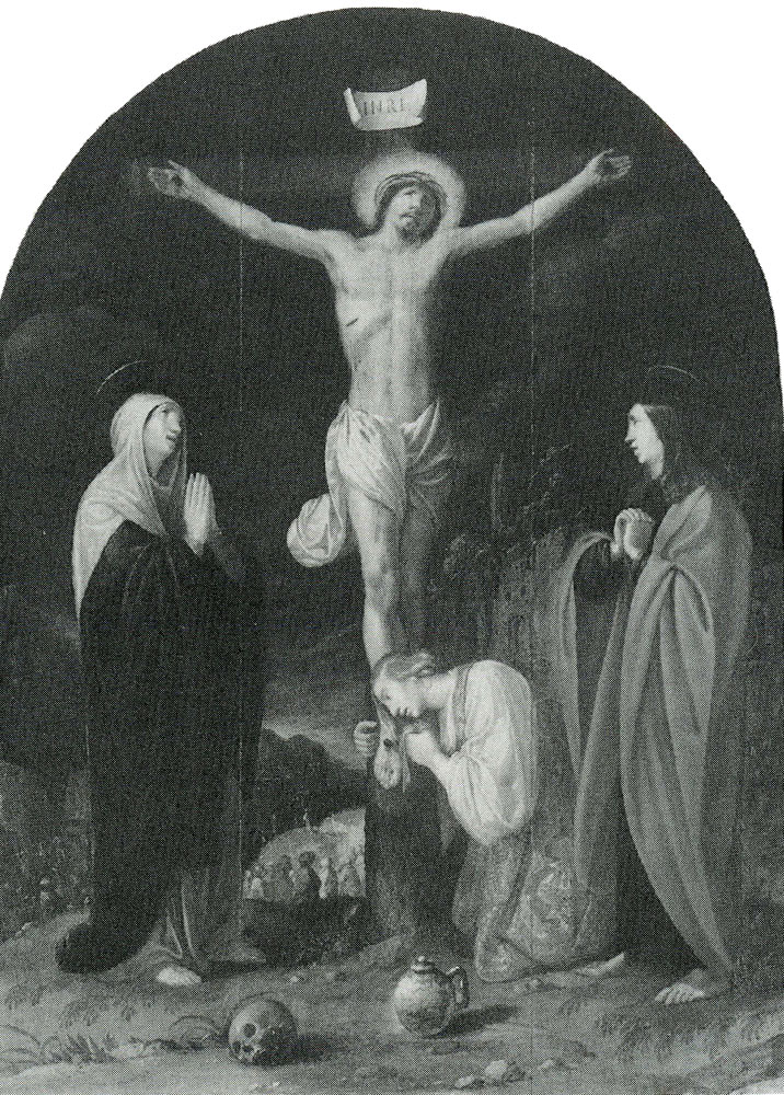 Jan Pynas - Christ on the Cross with Mary, St. John and Mary Magdalene