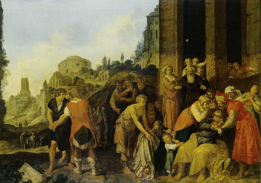 Jan Pynas - Jacob Shown Joseph's Blood-Stained Coat