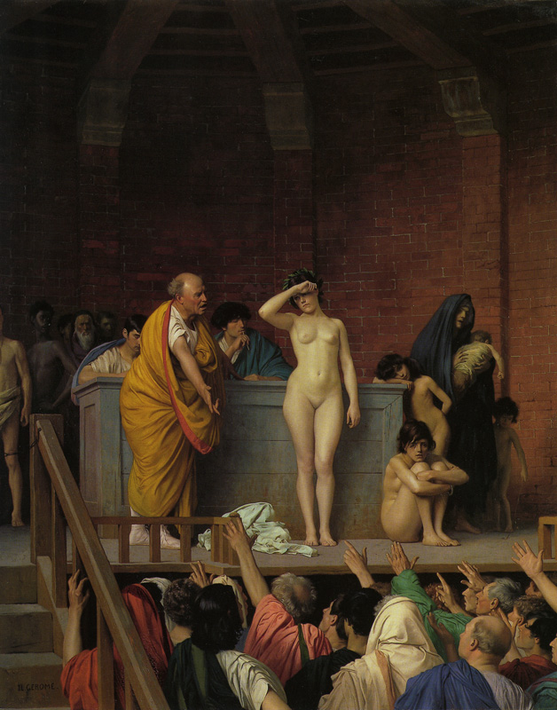 Jean-Léon Gérôme - Slave Auction