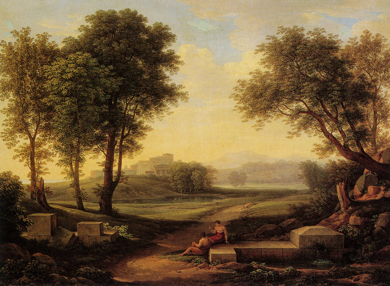 Johann Christian Reinhart - An Ideal Landscape
