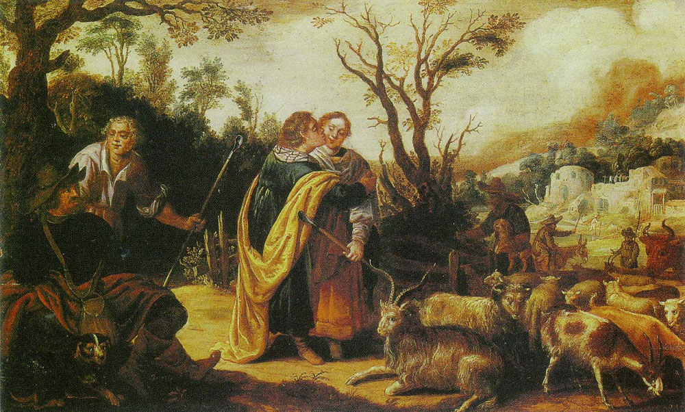 Johannes Urselincx - The Meeting of Jacob and Rachel
