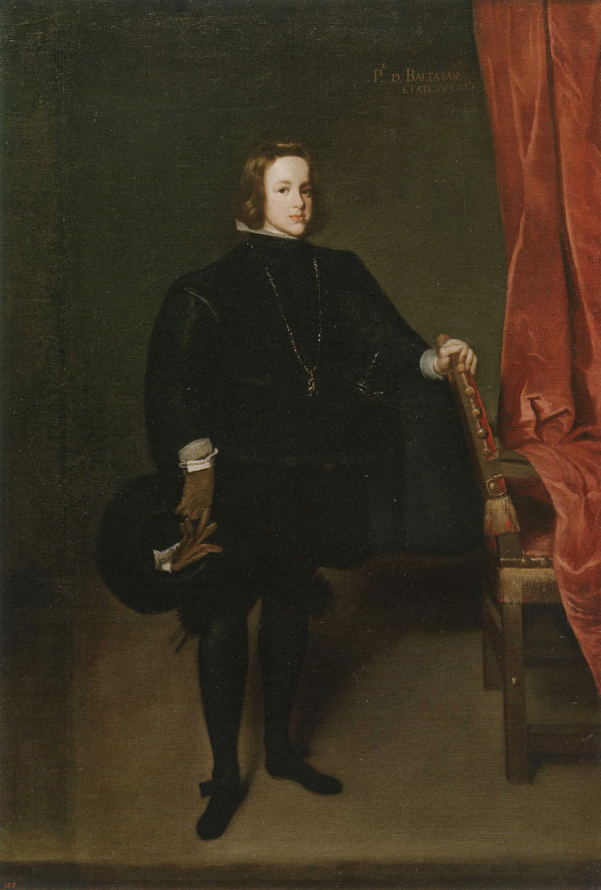 Juan Bautista Martinez del Mazo - Portrait of Baltasar Carlos
