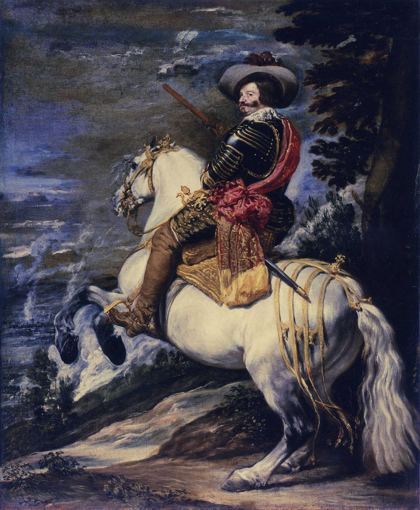 Juan Bautista Martinez del Mazo - Portrait of Olivares