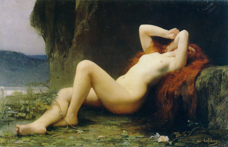 Jules Joseph Lefèbvre - Mary Magdalen in the Grotto
