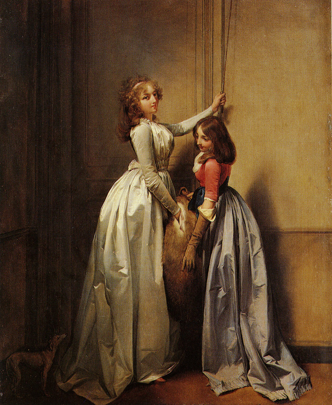 Louis Leopold Boilly - In the Entrance