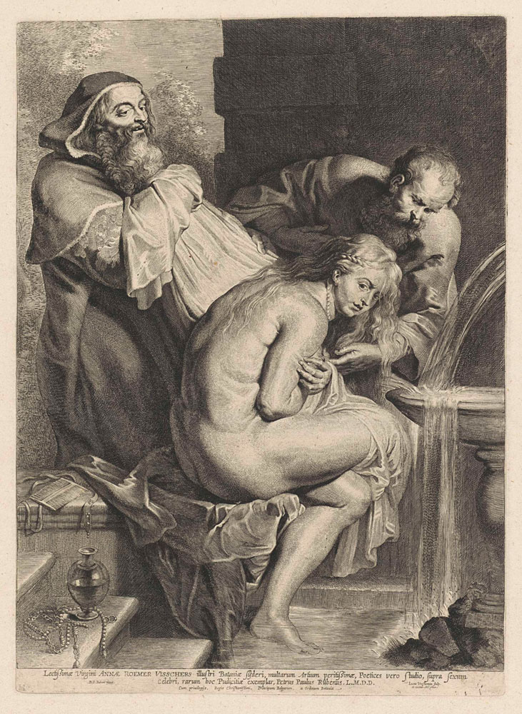 Lucas Vorsterman after Peter Paul Rubens - Susanna and the Elders