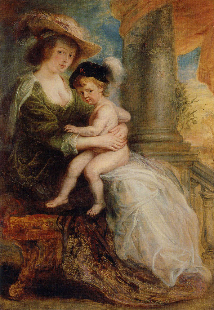 Peter Paul Rubens - Hélène Fourment and Her Eldest Son, Frans