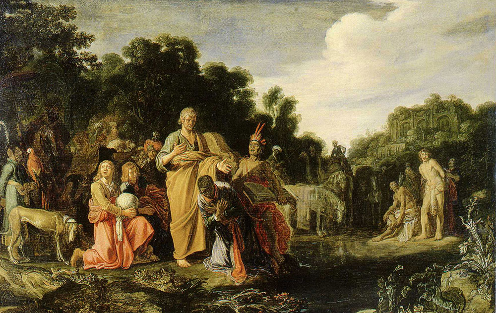 Pieter Lastman - The Baptism of the Eunuch