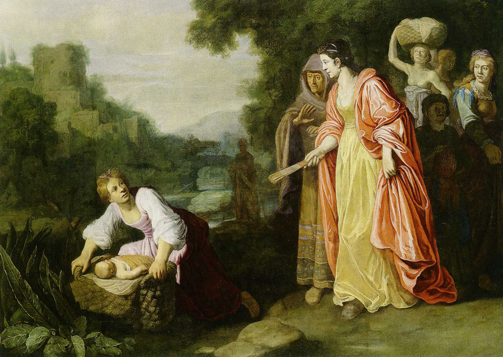 Unknown artist after Pieter Lastman - The Finding of Moses
