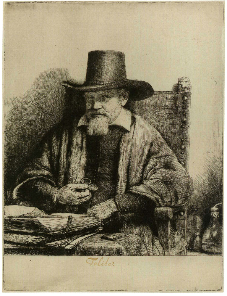 Rembrandt - Portrait of Arnout Tholinx