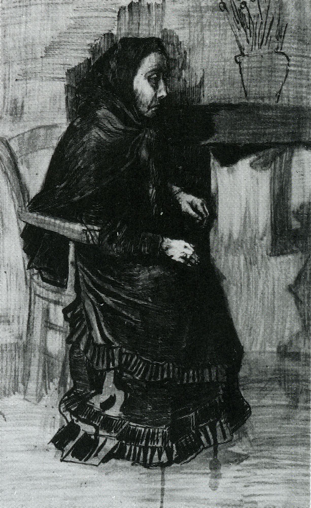 Vincent van Gogh - Woman in a Dark Dress