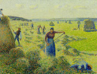 Camille Pissarro Haymaking, Eragny