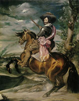 Charles Porion - Count-Duke of Olivares on Horseback after Velazquez