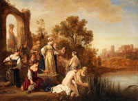 Claes Cornelisz. Moeyaert The Finding of Moses