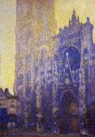 Claude Monet Rouen Cathedral, the Tour d'Albane, Morning