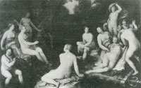 Cornelis van Haarlem Diana and her Nymphs Discovering Callisto's Pregnancy