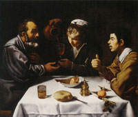 Diego Velazquez The Luncheon (Peasants at Table)