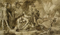 Gerrit Pietersz. Odysseus and Teiresias