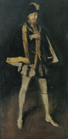 James Abbott McNeill Whistler Arrangement in Black, No. 3: Sir Henry Irving as Philip II of Spain