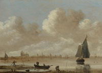 Jan van Goyen View of the City of Veere