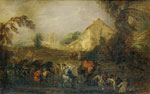 Jean-Antoine Watteau The Hardships of War