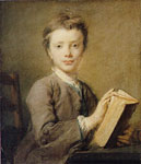 Jean-Baptiste Perronneau A Boy with a Book