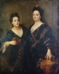 Jean-Baptiste Santerre Two Actresses