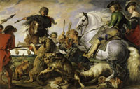 Peter Paul Rubens and workshop Wolf and Fox Hunt
