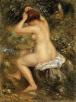 Pierre-Auguste Renoir A Bather