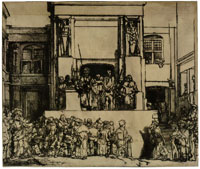 Rembrandt Christ presented to the people (Ecce Homo)