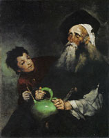 Théodule-Augustin Ribot Lazarillo de Tormes and His Blind Master