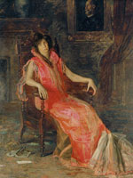 Thomas Eakins An Actress (Portrait of Suzanne Santje)