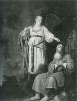 Willem Bartsius Elijah Visited by the Angel