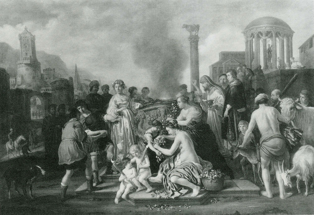 Claes Cornelisz. Moeyaert - Orestes and Pylades before Iphigenia