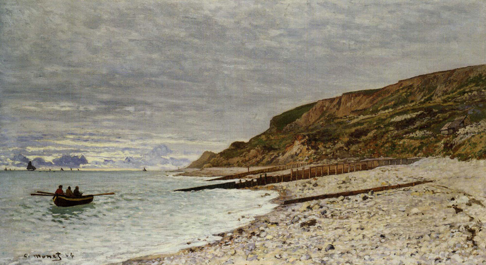 Claude Monet - La Pointe de la Hève, Sainte