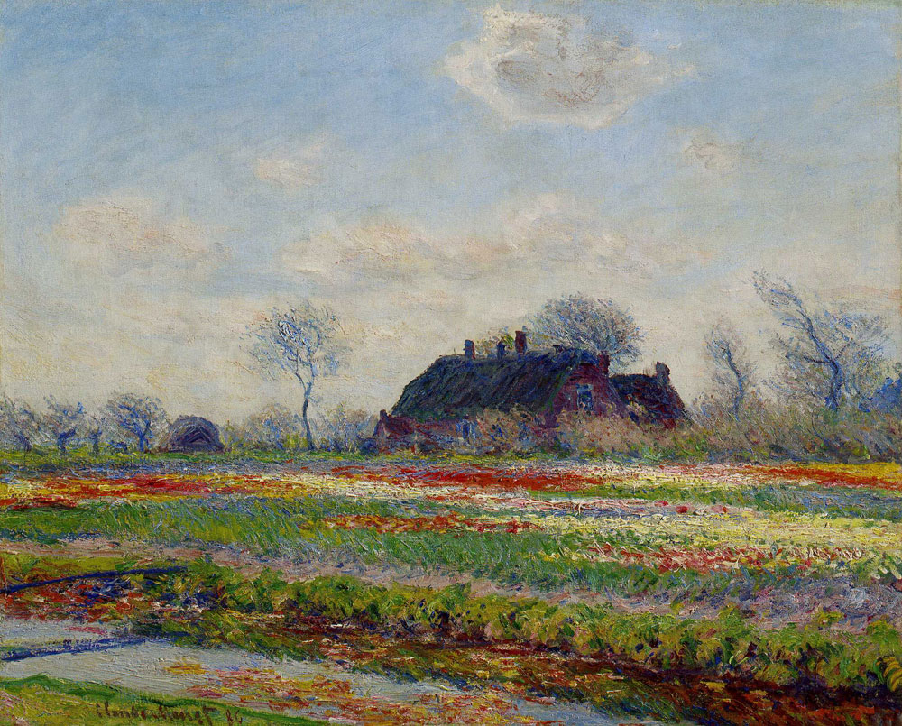 Claude Monet - Tulip Fields at Sassenheim