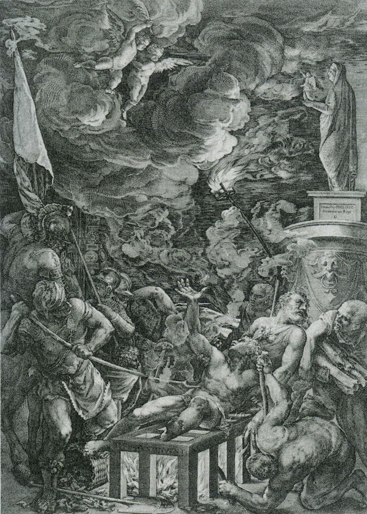 Cornelis Cort after Titian - The Martyrdom of St. Lawrence