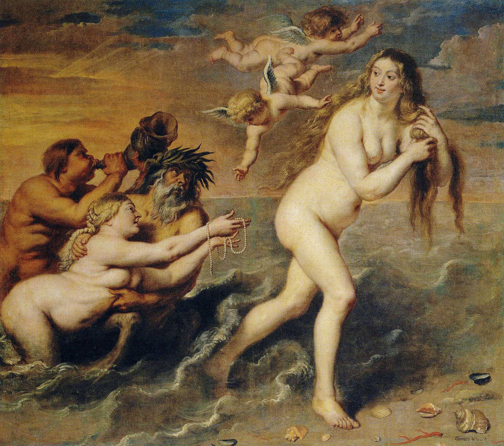 Cornelis de Vos after Peter Paul Rubens - Birth of Venus