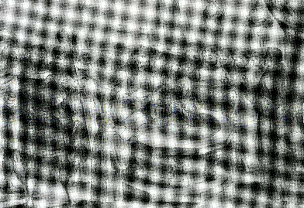 Crispijn van de Passe the Younger - The Baptism of Harold Bluetooth