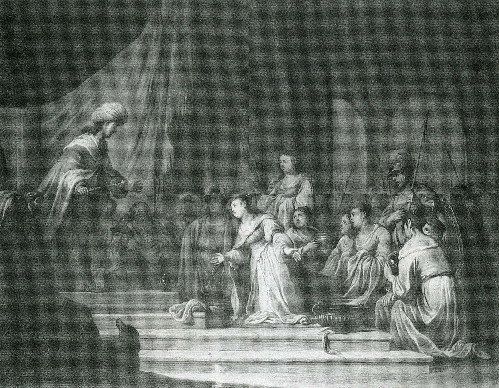 Daniel Thivart - The Queen of Sheba before Salomon