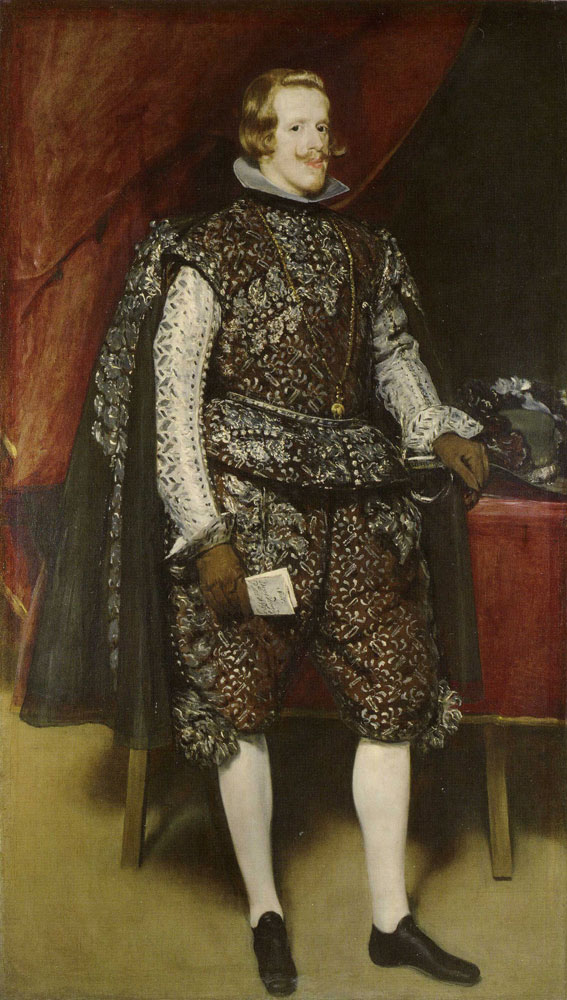 Diego Velazquez - Philip IV in Brown and Silver