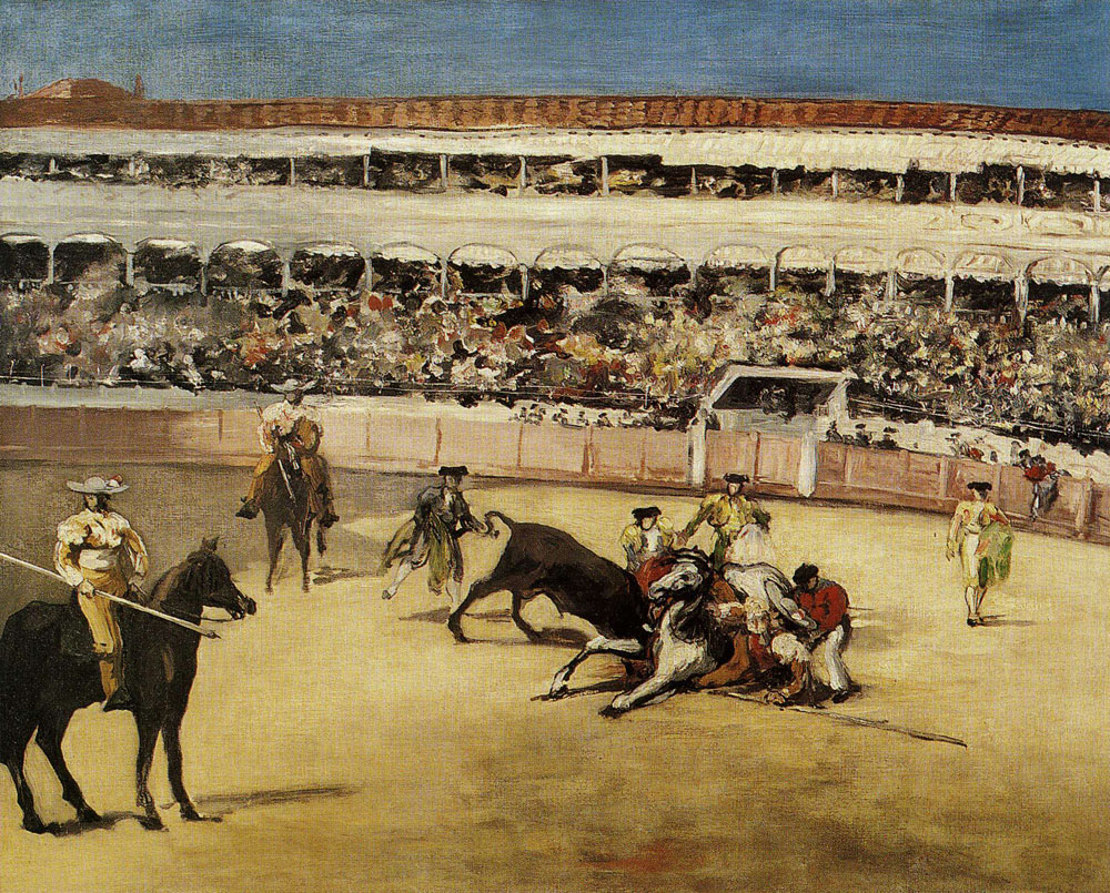 Edouard Manet - The Bullring in Madrid
