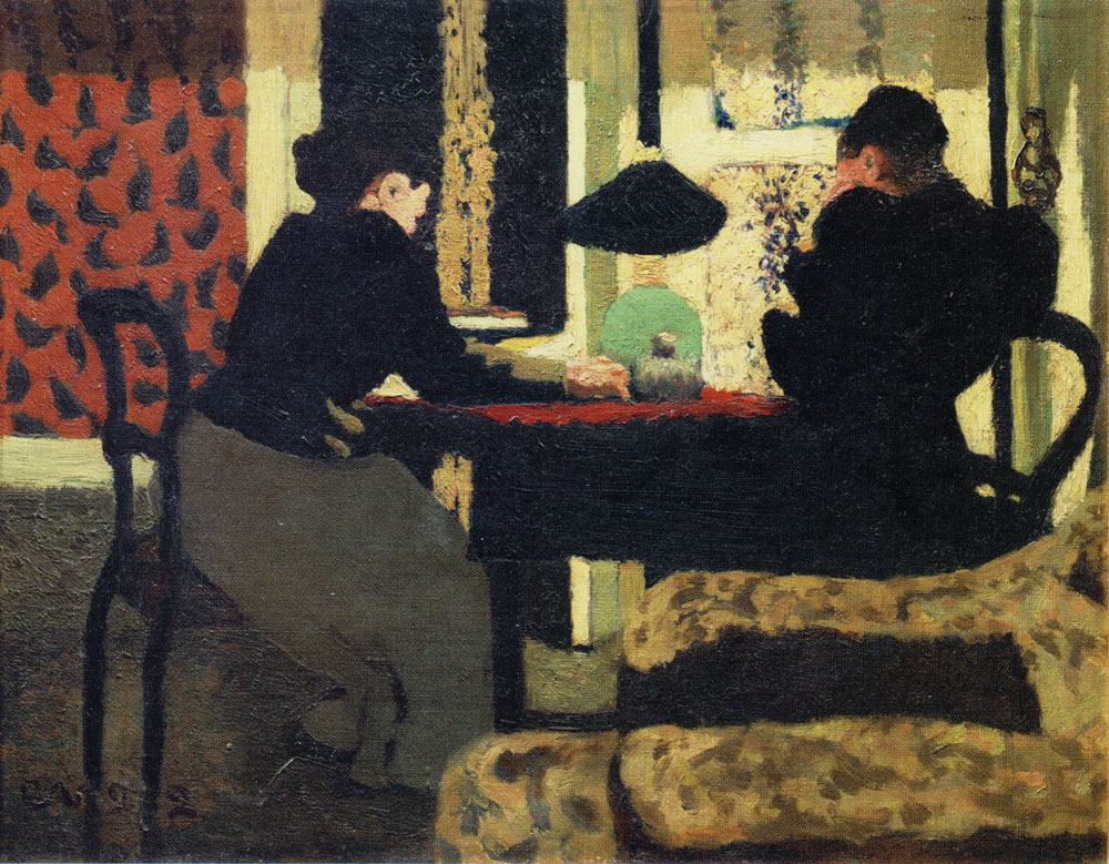 Edouard Vuillard - Two Women under a Lamp