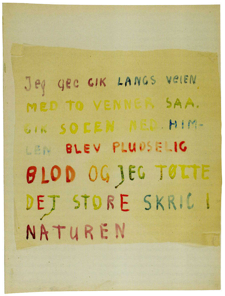 Edvard Munch - Text